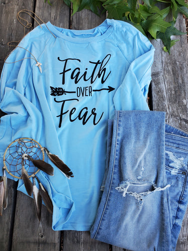 Faith Over Fear Pullover