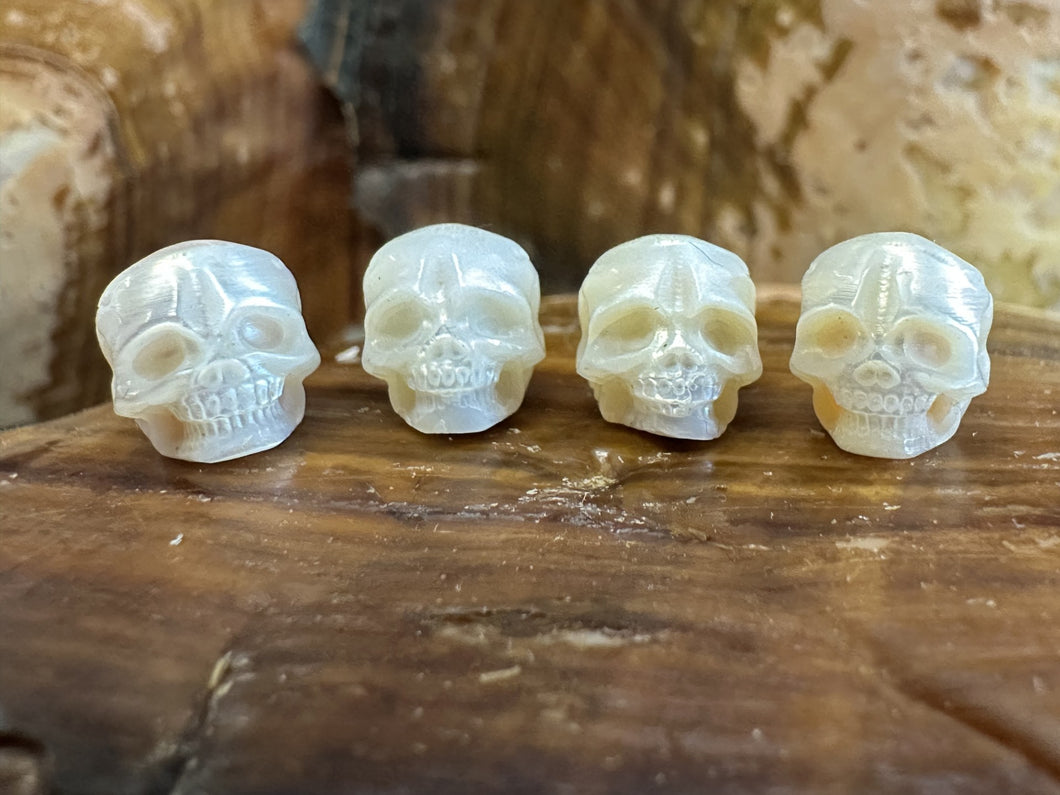Hand Carved Skull Pearl (Briana’s Live)