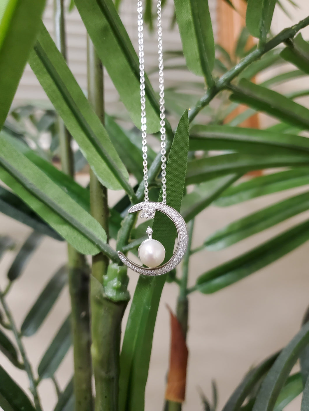Love Crescent Pendant