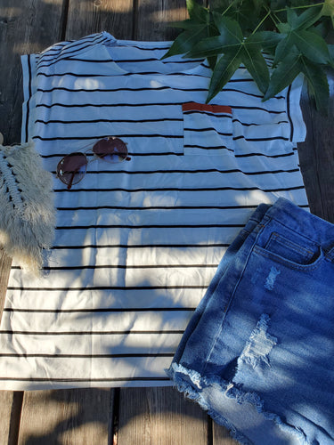 PerSuede Me Stripe Tee