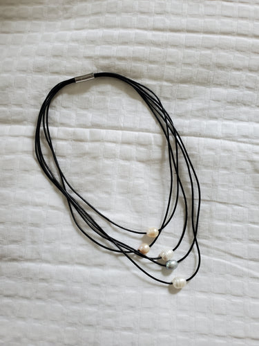 Waterfall Pearl Necklace