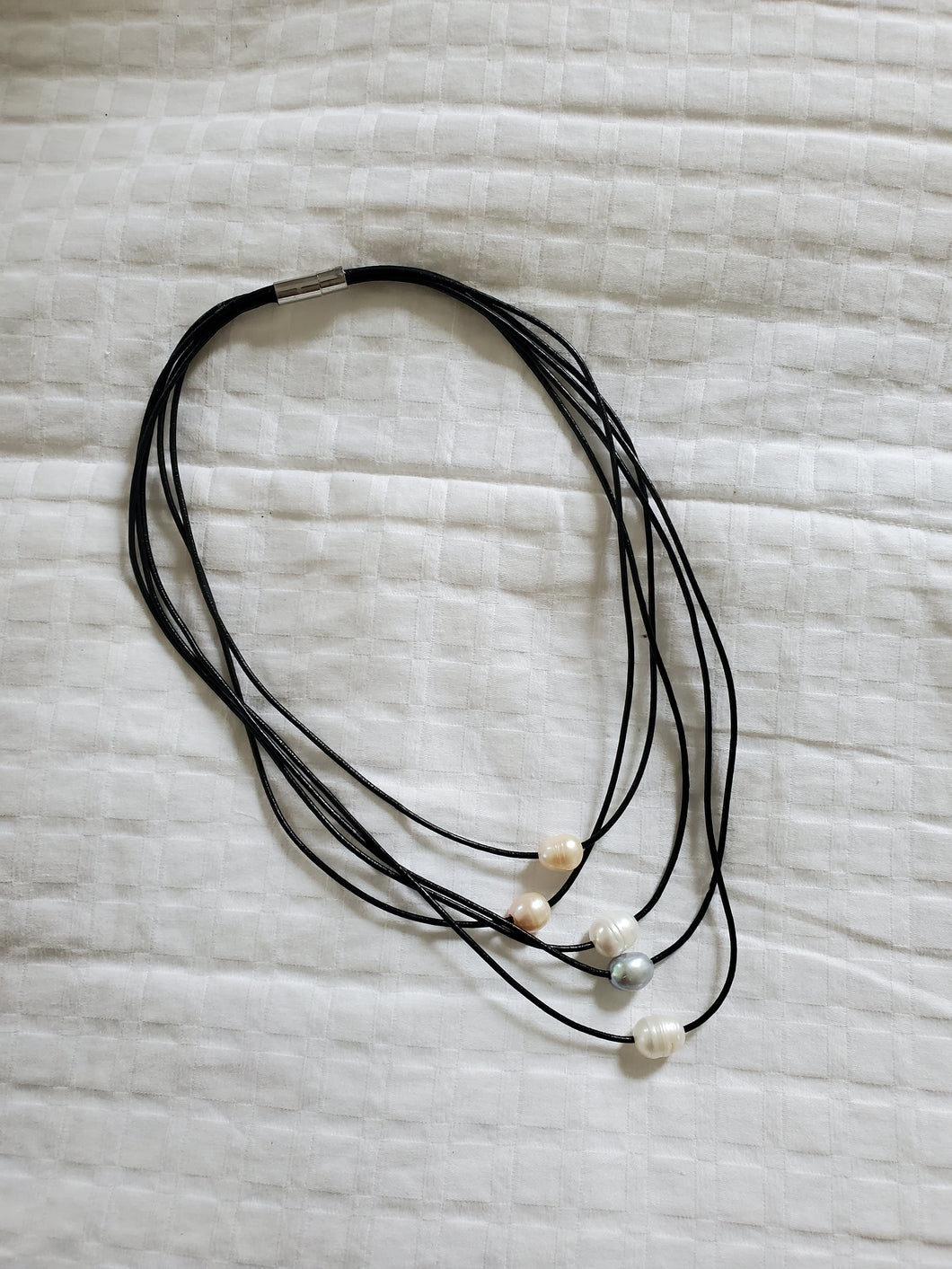 Waterfall Pearl Necklace