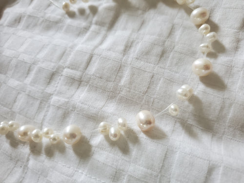 Illusion Pearl Necklace