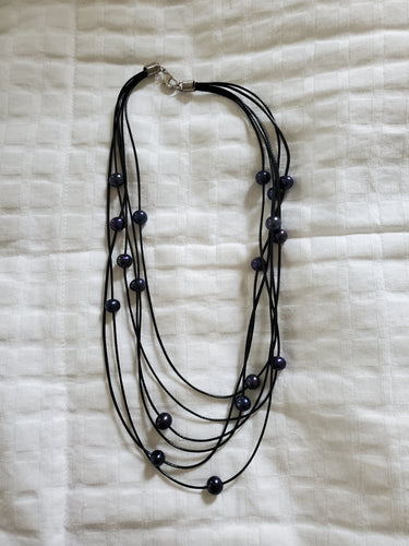 Six Layer Pearl Necklace