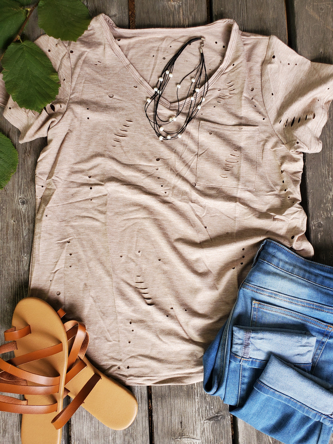 Ripped Basic Tee