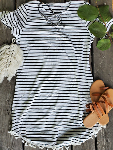 Striped Tshirt Dress