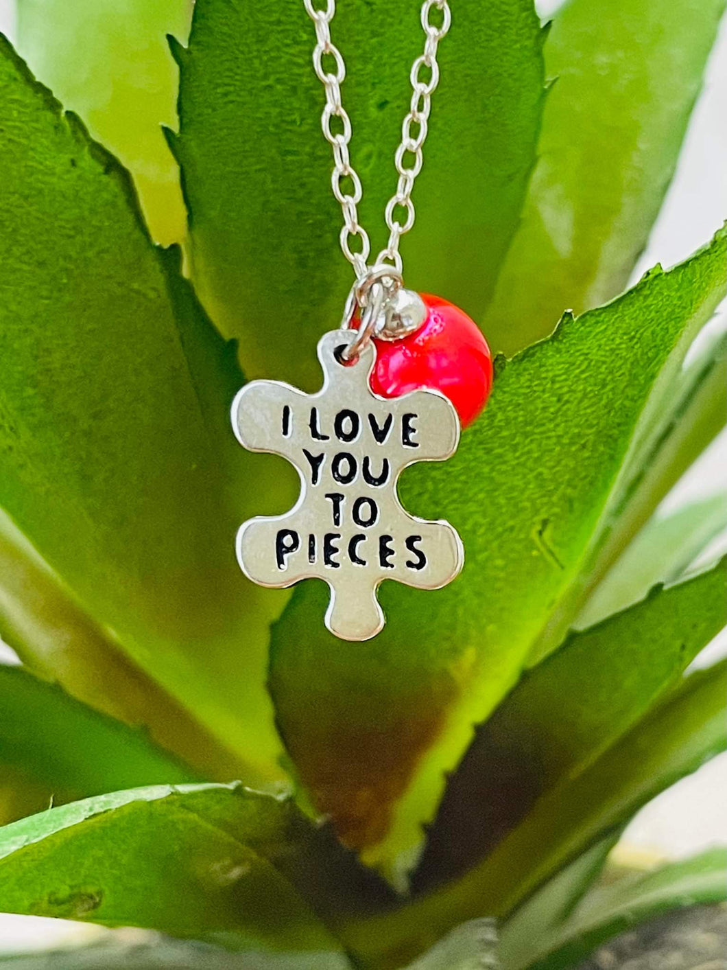 I Love You To Pieces Pendant