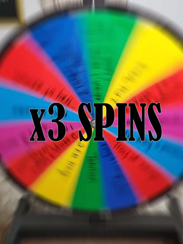 Wheel Spin Bundle - 3 Spins (Katie's Lives)